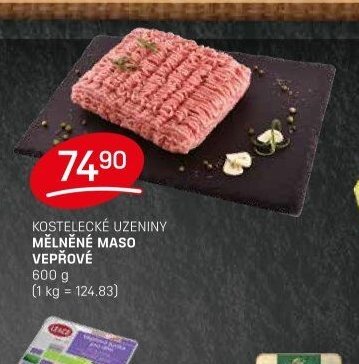 KOSTELECKÉ UZENINY MĚLNĚNÉ MASO VEPŘOVÉ - FLOP aktualniletaky.eu
