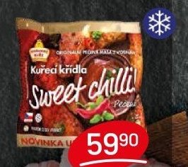 VODŇANSKÁ DRŮBEŽ PEČENÁ KUŘECÍ KŘÍDLA SWEET CHILLI - FLOP aktualniletaky.eu