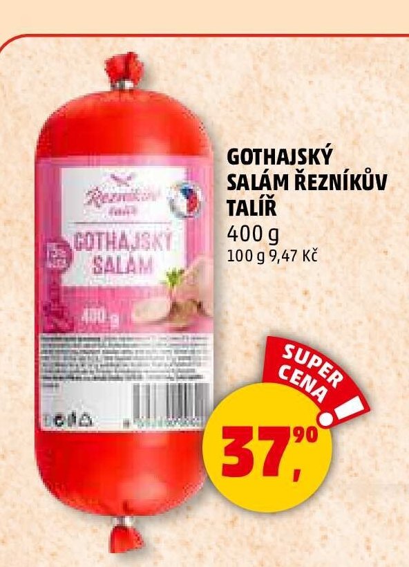 Gothajský salám Řezníkův talíř - Penny Market aktualniletaky.eu