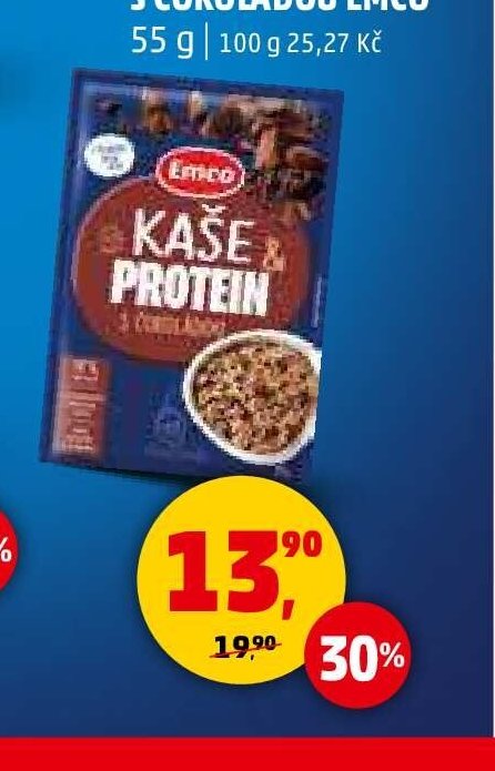 Kaše & Protein s čokoládou Emco - Penny Market aktualniletaky.eu