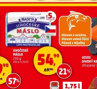 Jihočeské máslo Madeta - Penny Market aktualniletaky.eu