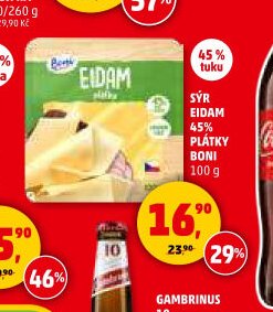 Sýr Eidam 45% plátky Boni - Penny Market aktualniletaky.eu