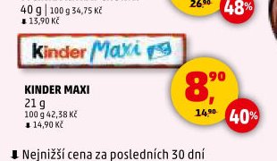 Kinder Maxi - Penny Market aktualniletaky.eu