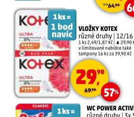Vložky Kotex - Penny Market aktualniletaky.eu