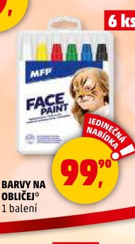 Barvy na obličej - Penny Market aktualniletaky.eu