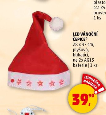 LED VÁNOČNÍ ČEPICE - Penny Market aktualniletaky.eu