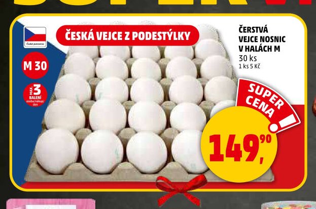 Čerstvá vejce nosnic v halách M - Penny Market aktualniletaky.eu