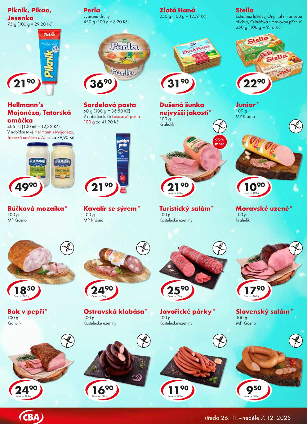 CBA Potraviny leták CBA strana 3