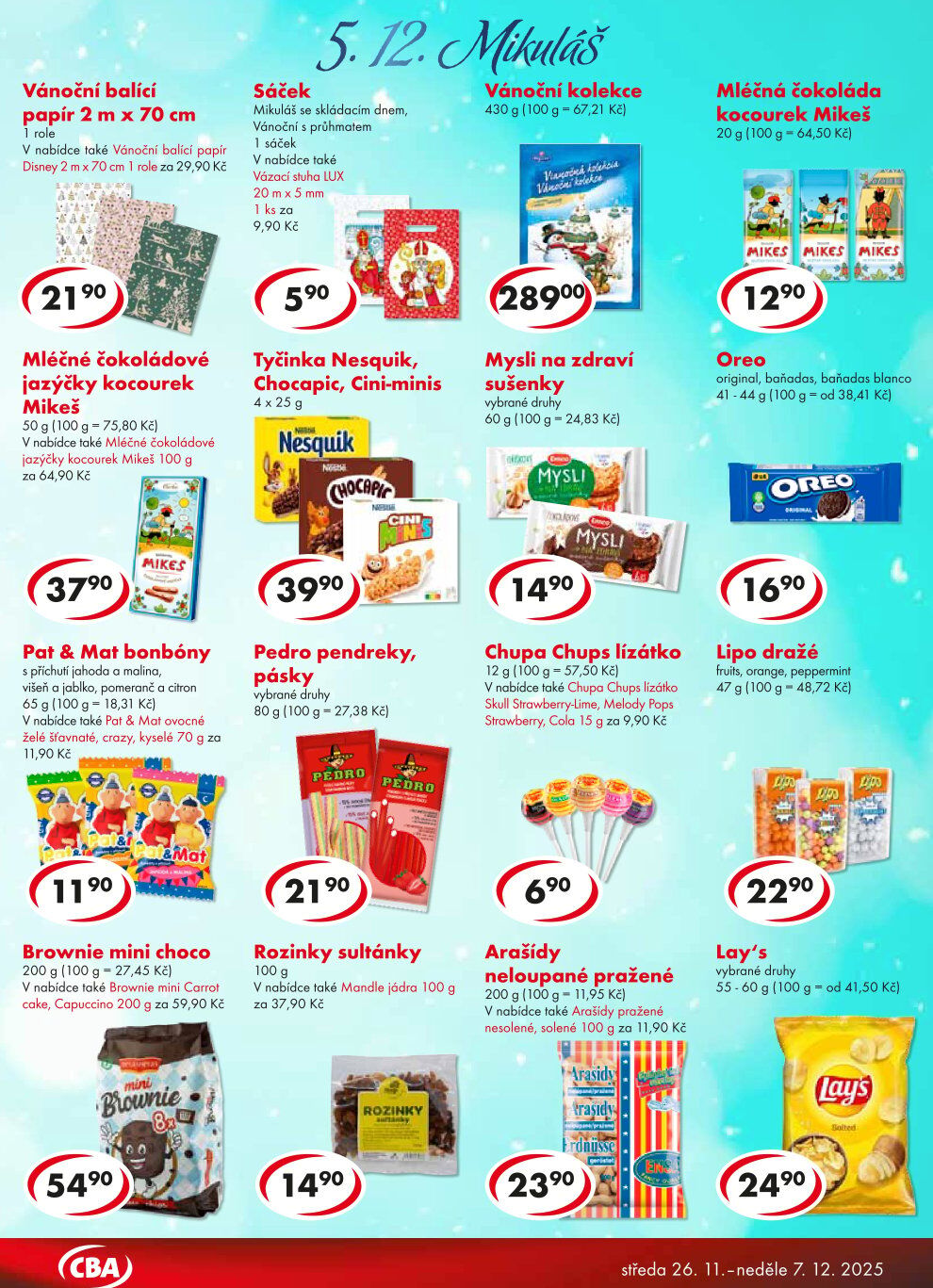 CBA Potraviny leták CBA strana 5