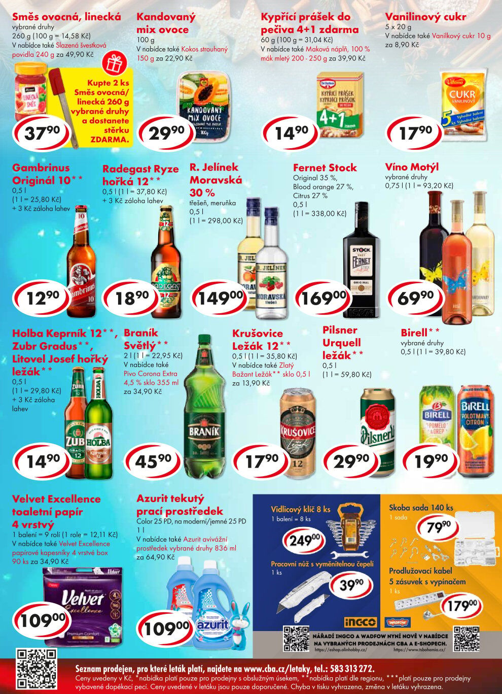 CBA Potraviny leták CBA strana 6