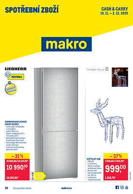 aktuální leták Makro 19.11.2025-2.12.2025