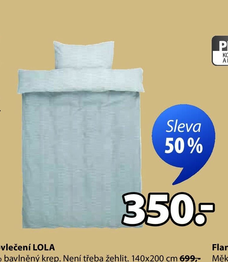 Krepové povlečení LOLA - Jysk aktualniletaky.eu