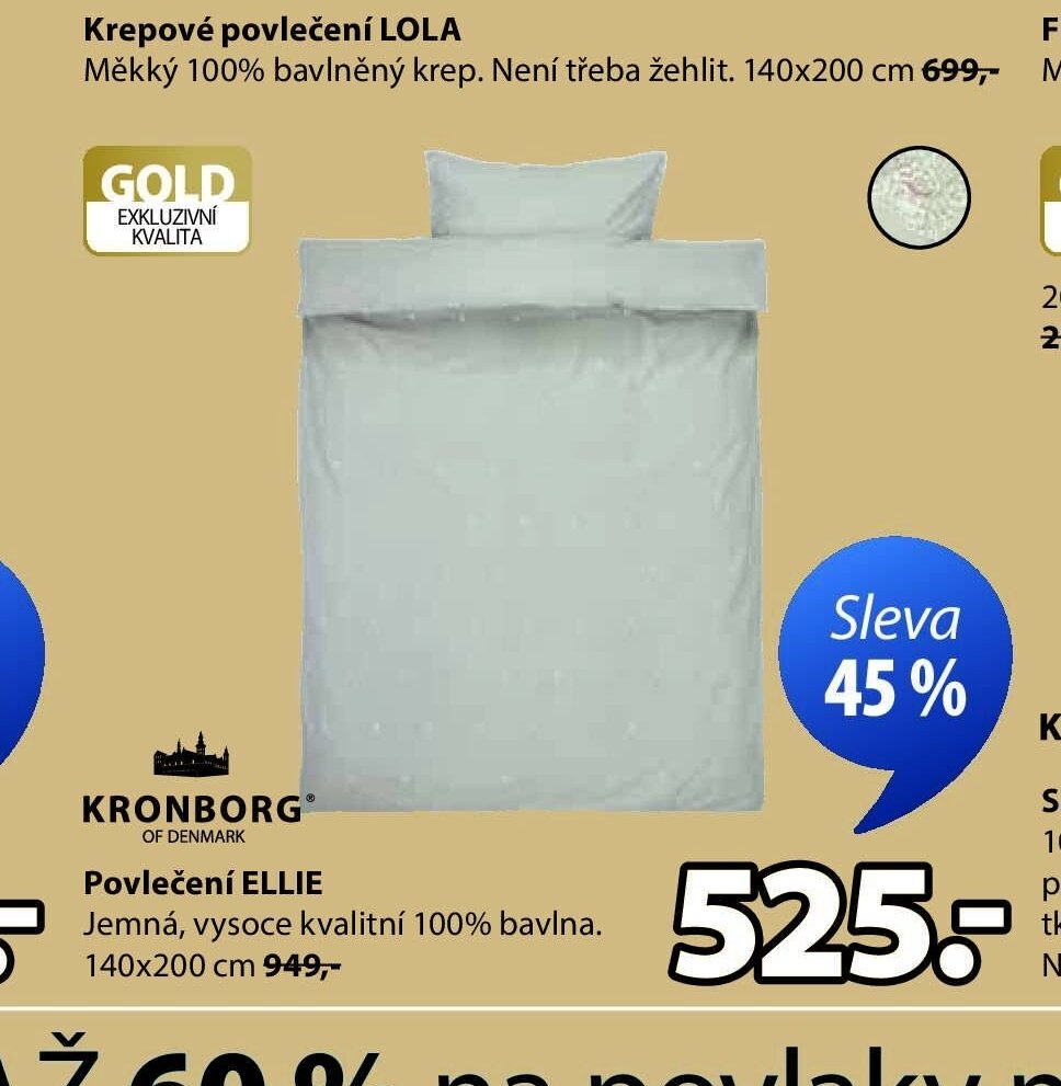 Povlečení ELLIE - Jysk aktualniletaky.eu
