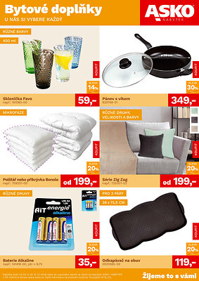 Leták ASKO ASKO nábytek leták - Bytové doplňky platný od 2025-11-20 do 2025-12-10