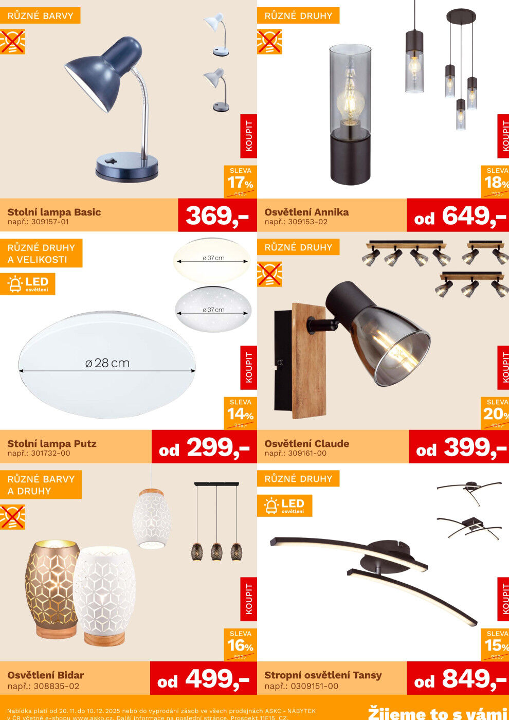ASKO nábytek leták - Bytové doplňky ASKO strana 4