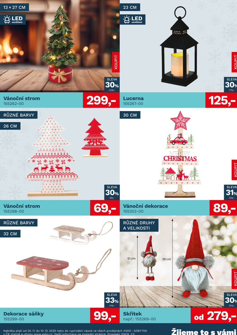 ASKO nábytek leták - Vánoční zboží ASKO strana 3