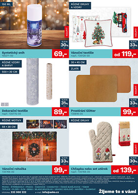 ASKO nábytek leták - Vánoční zboží strana 4