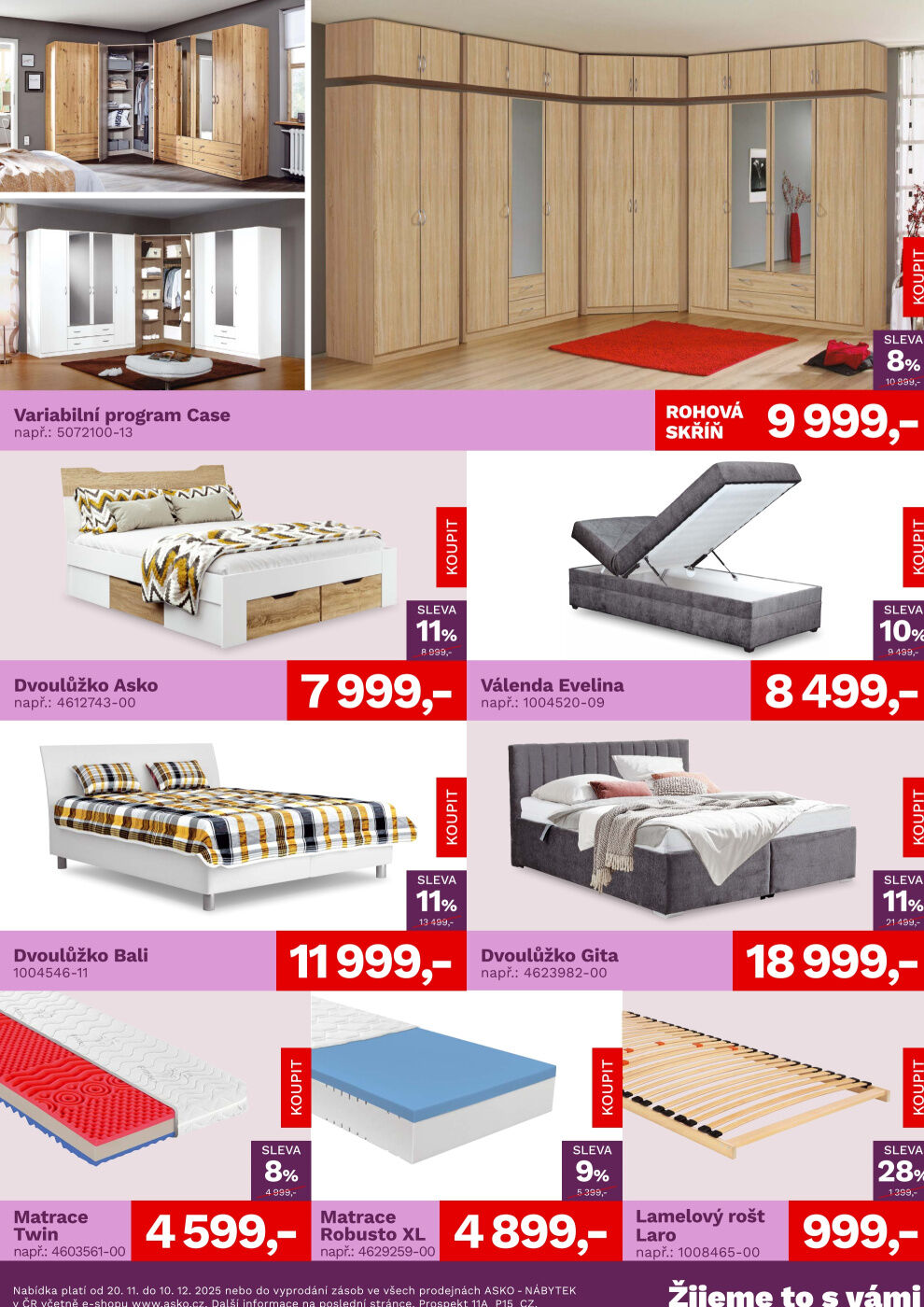 ASKO nábytek leták - Akční nabídka ASKO strana 3