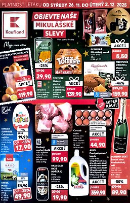 aktuální leták Kaufland 26.11.2025-2.12.2025