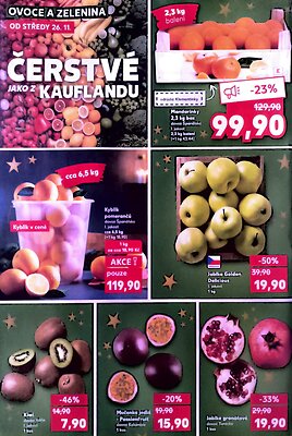 aktuální leták Kaufland 26.11.2025-2.12.2025