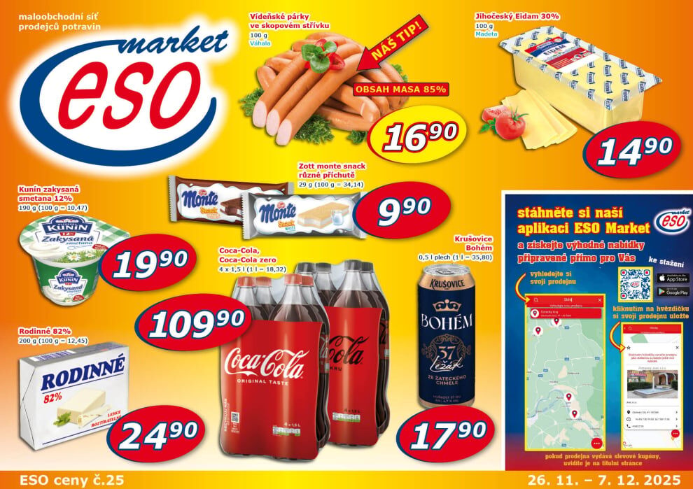 ESO MARKET leták ESO MARKET strana 1