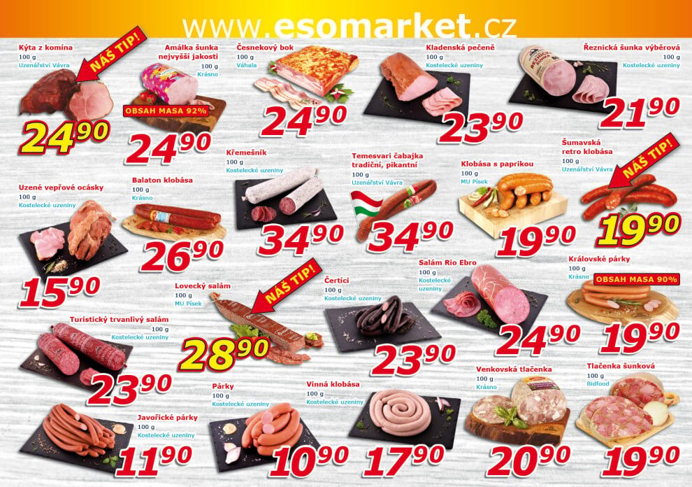 ESO MARKET leták ESO MARKET strana 2