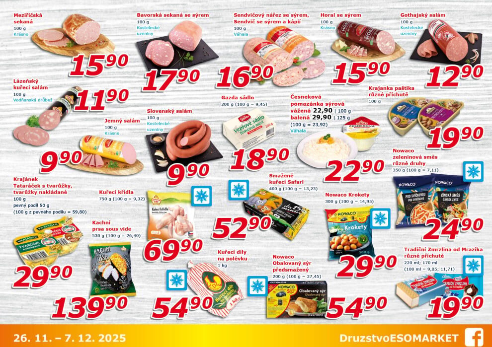 ESO MARKET leták ESO MARKET strana 3