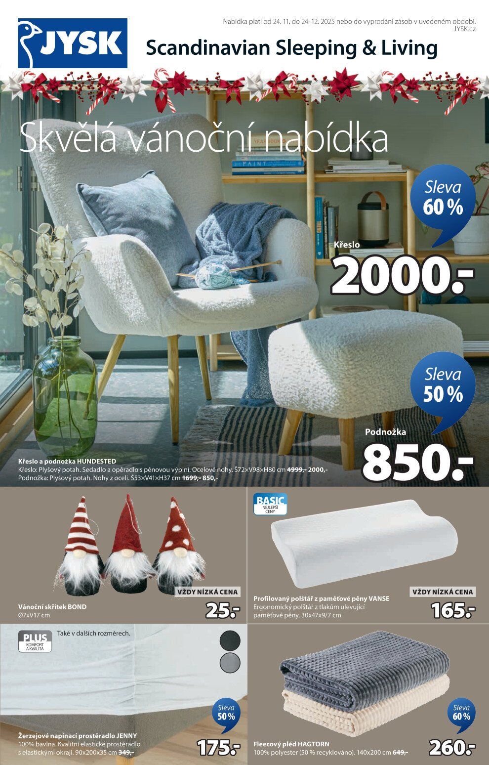 Jysk leták Jysk strana 1