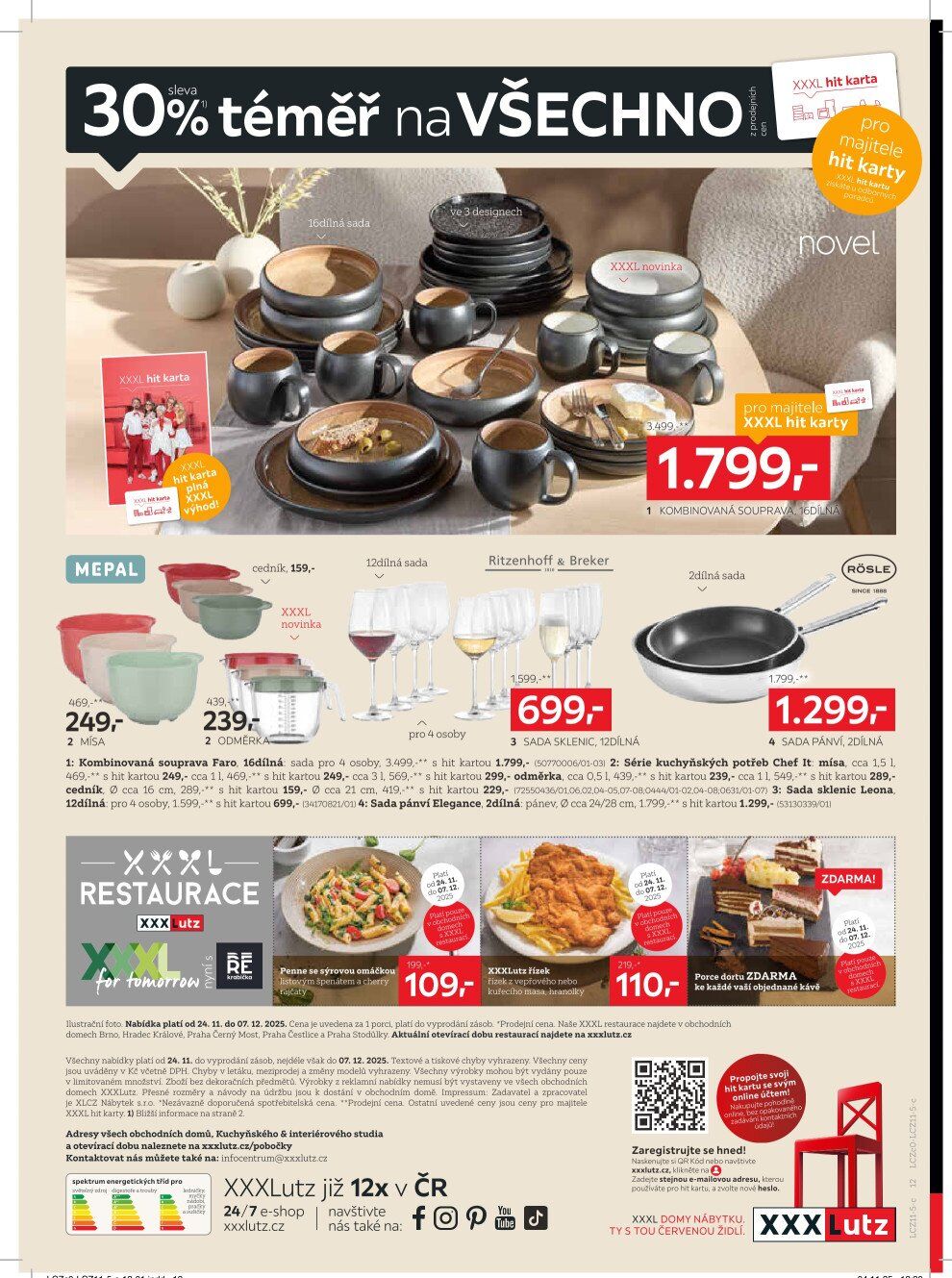 XXXLutz leták - Bla Bla Black Shopping Week XXXLutz strana 12