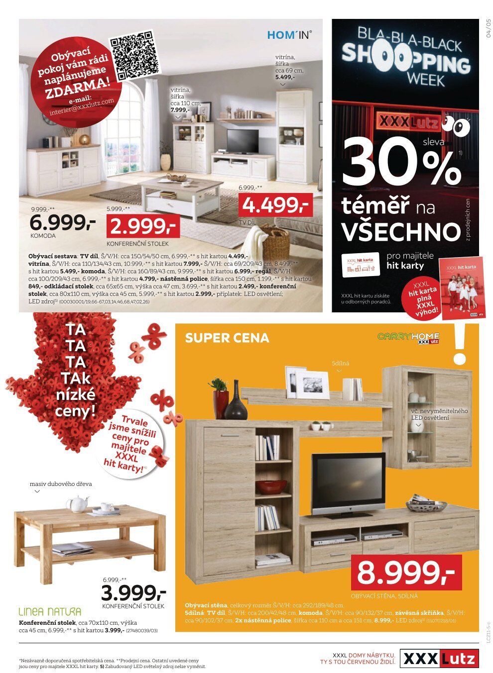 XXXLutz leták - Bla Bla Black Shopping Week XXXLutz strana 5