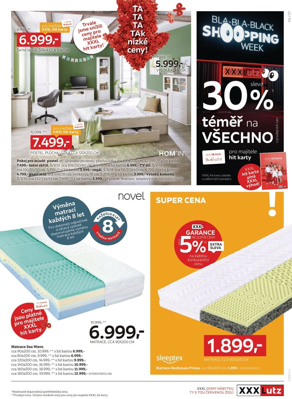 XXXLutz leták - Bla Bla Black Shopping Week XXXLutz strana 7