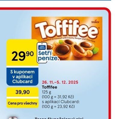 Toffifee - Tesco aktualniletaky.eu