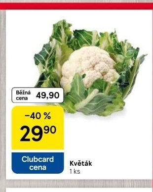 Květák - Tesco aktualniletaky.eu