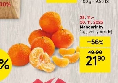 Mandarinky - Tesco aktualniletaky.eu