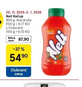 Neli Kečup - Tesco aktualniletaky.eu