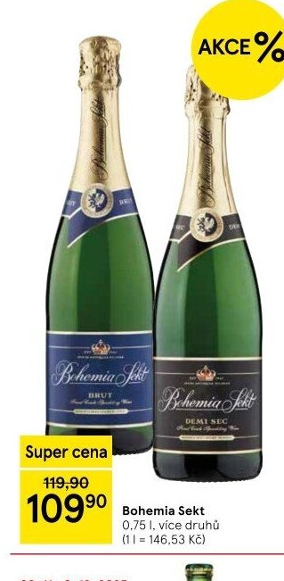 Bohemia Sekt - Tesco aktualniletaky.eu