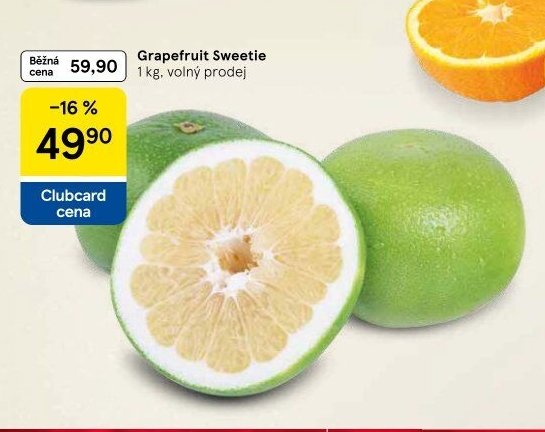 Grapefruit Sweetie 1 kg, volný prodej - Tesco aktualniletaky.eu