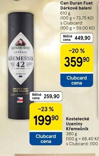 Kostelecké Uzeniny Křemešník - Tesco aktualniletaky.eu