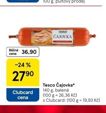 Tesco Čajovka - Tesco aktualniletaky.eu