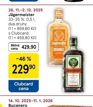 Jägermeister - Tesco aktualniletaky.eu