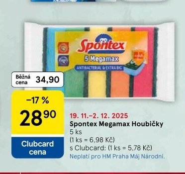 Spontex Megamax houbičky - Tesco aktualniletaky.eu