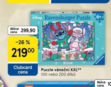 Puzzle vánoční XXL - Tesco aktualniletaky.eu