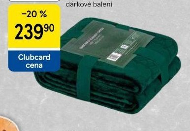 Vánoční měkká teplá deka 130 x 160 cm - Tesco aktualniletaky.eu