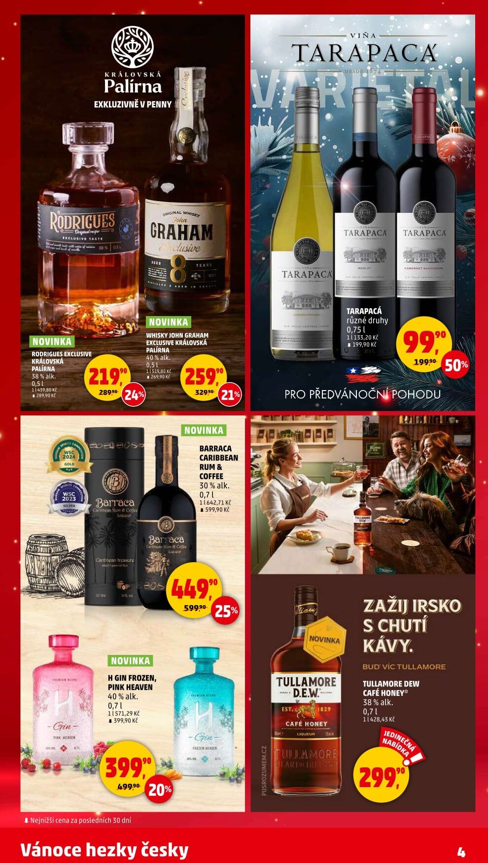 Penny Market  leták - Vánoce hezky česky II. Penny Market strana 4