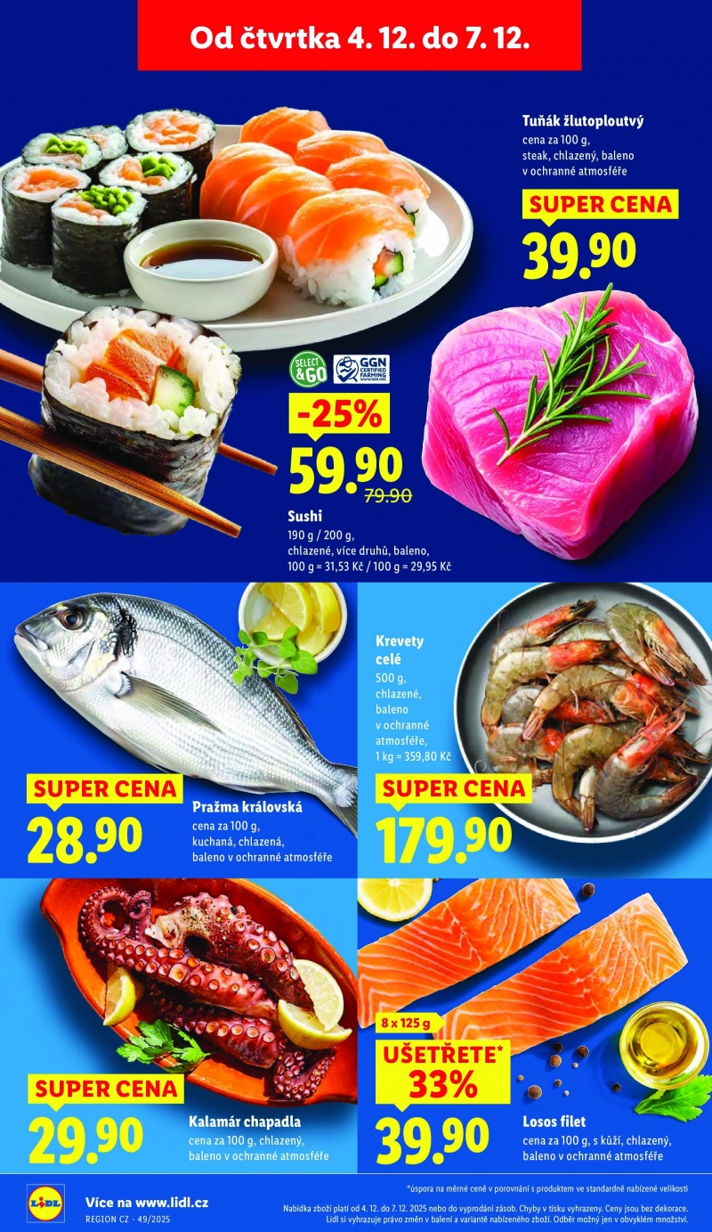 Akční leták OD ČTVRTKA Lidl strana 14