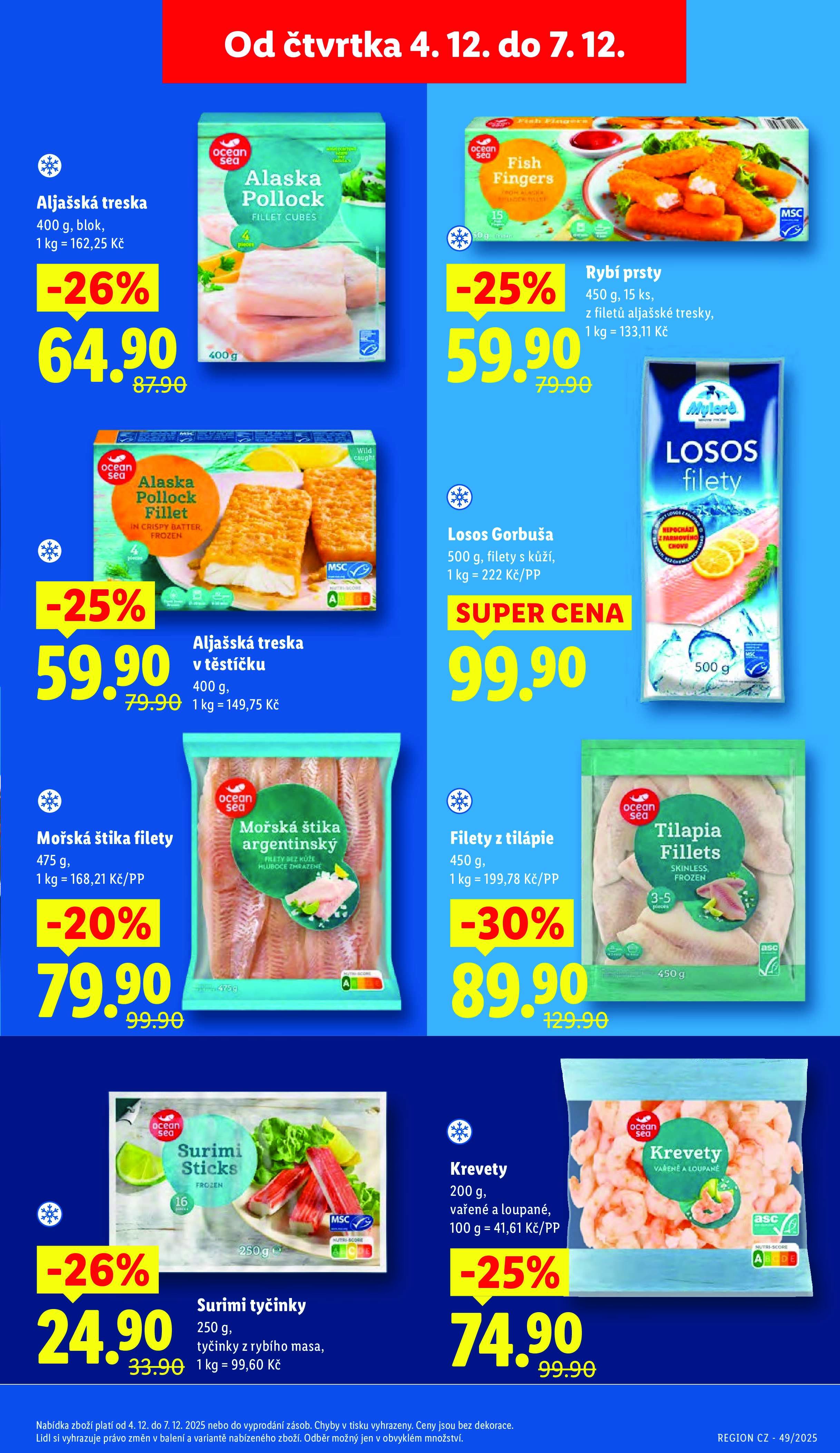 Akční leták OD ČTVRTKA Lidl strana 15