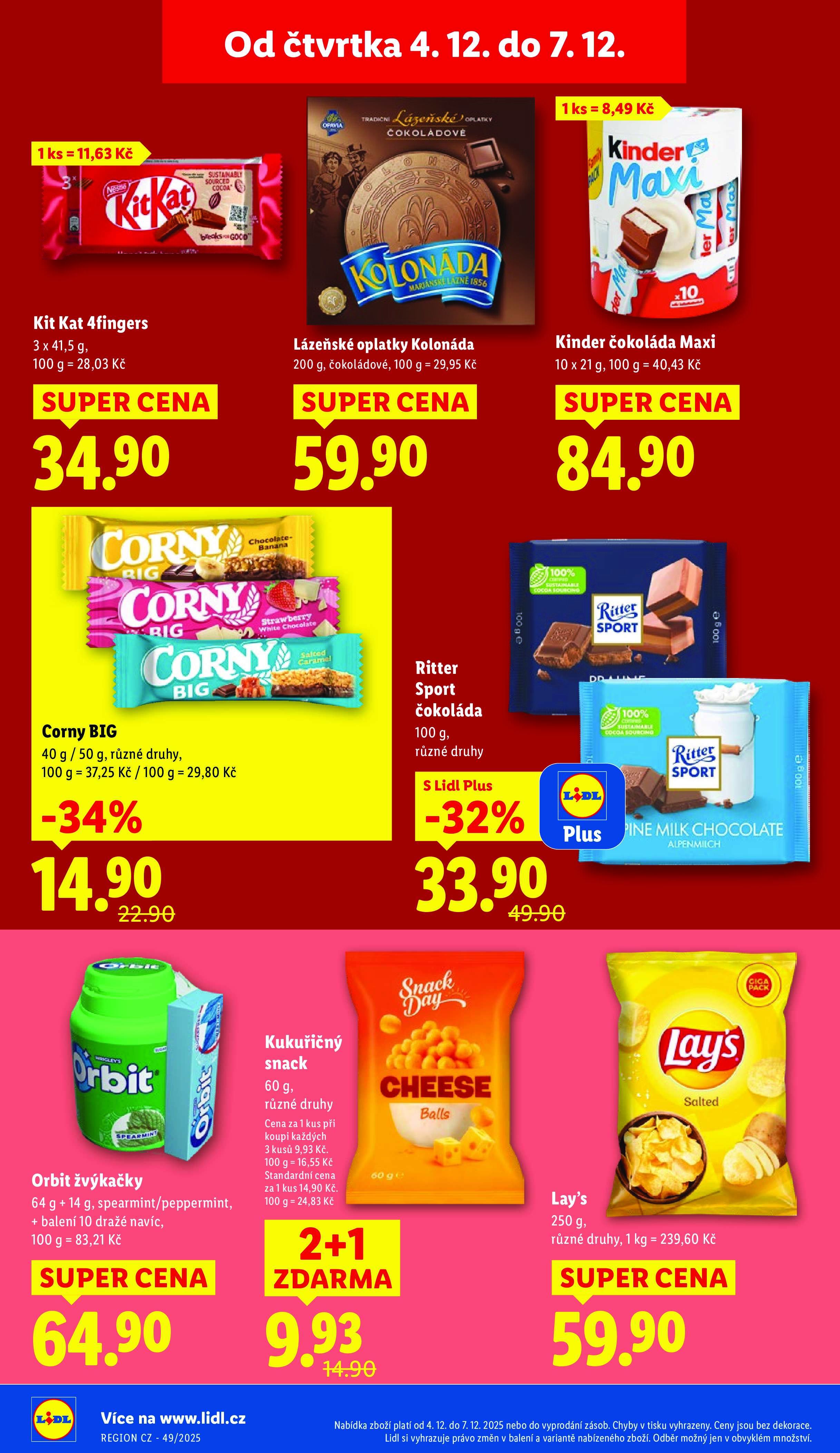 Akční leták OD ČTVRTKA Lidl strana 20