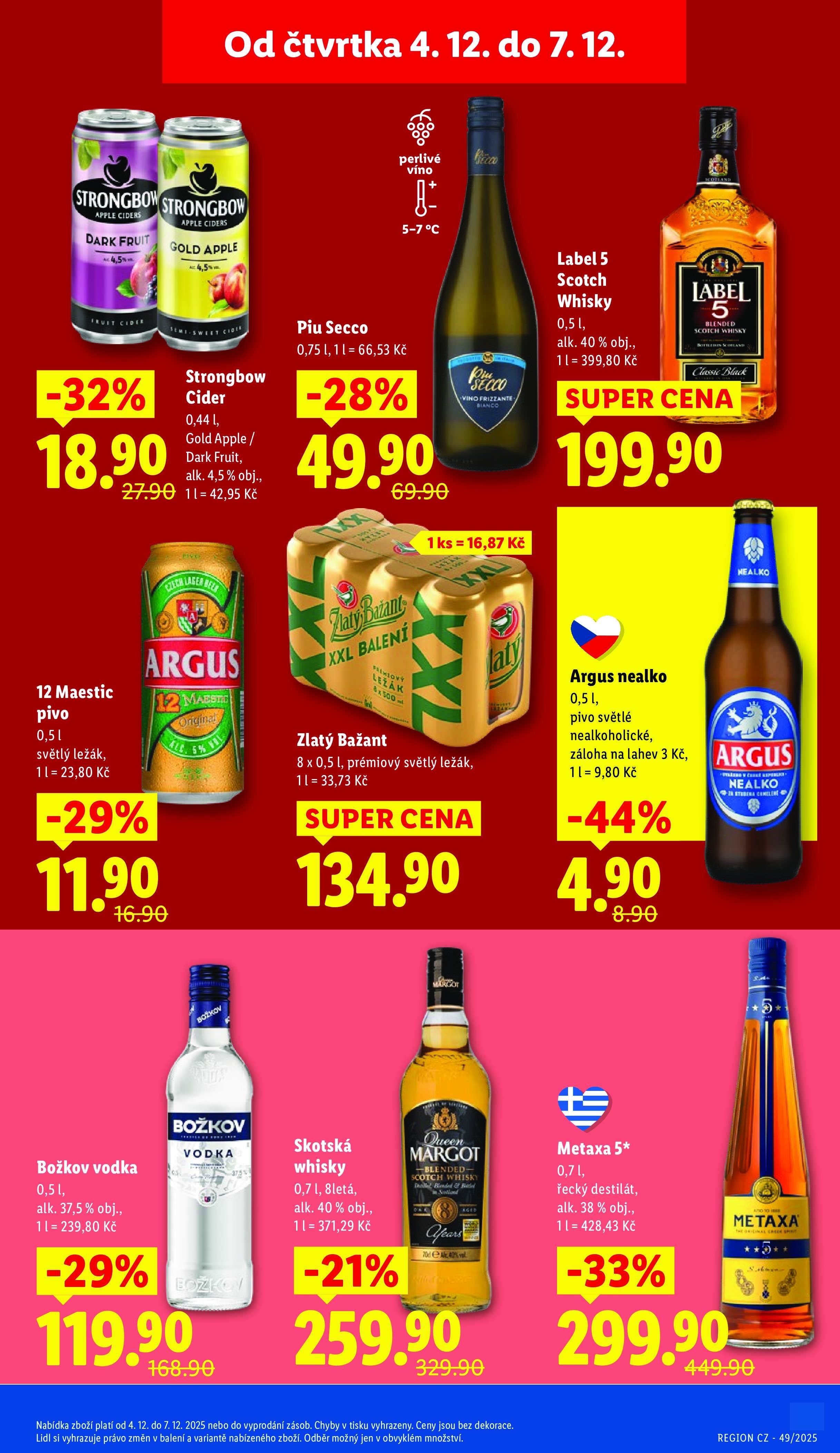 Akční leták OD ČTVRTKA Lidl strana 23