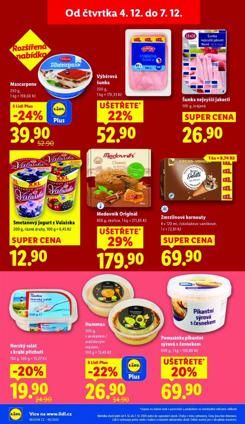Akční leták OD ČTVRTKA Lidl strana 24