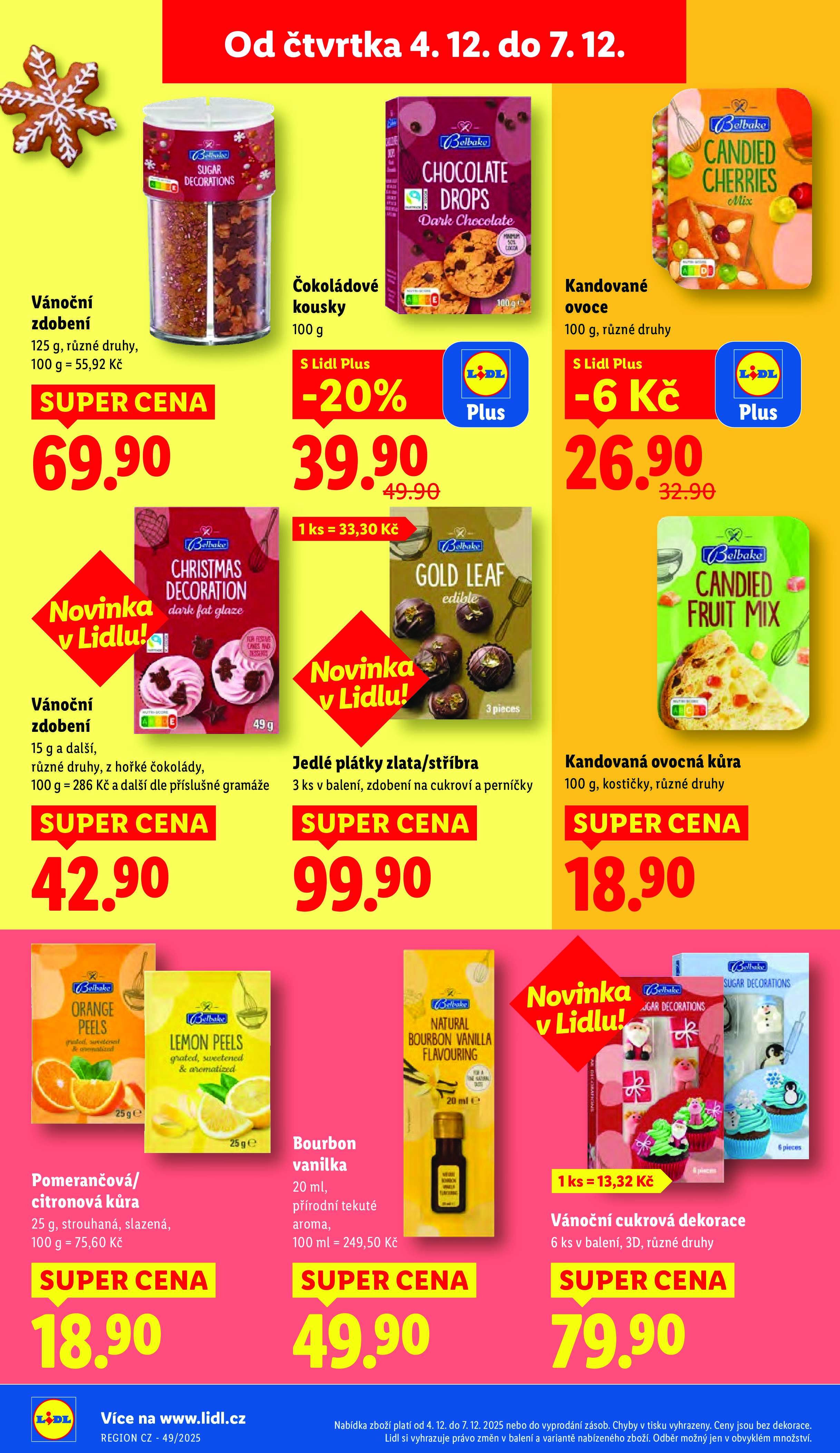 Akční leták OD ČTVRTKA Lidl strana 28